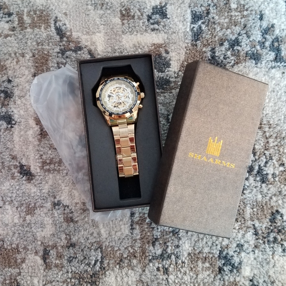 Mens Skeleton Watch - Picture 7 of 9